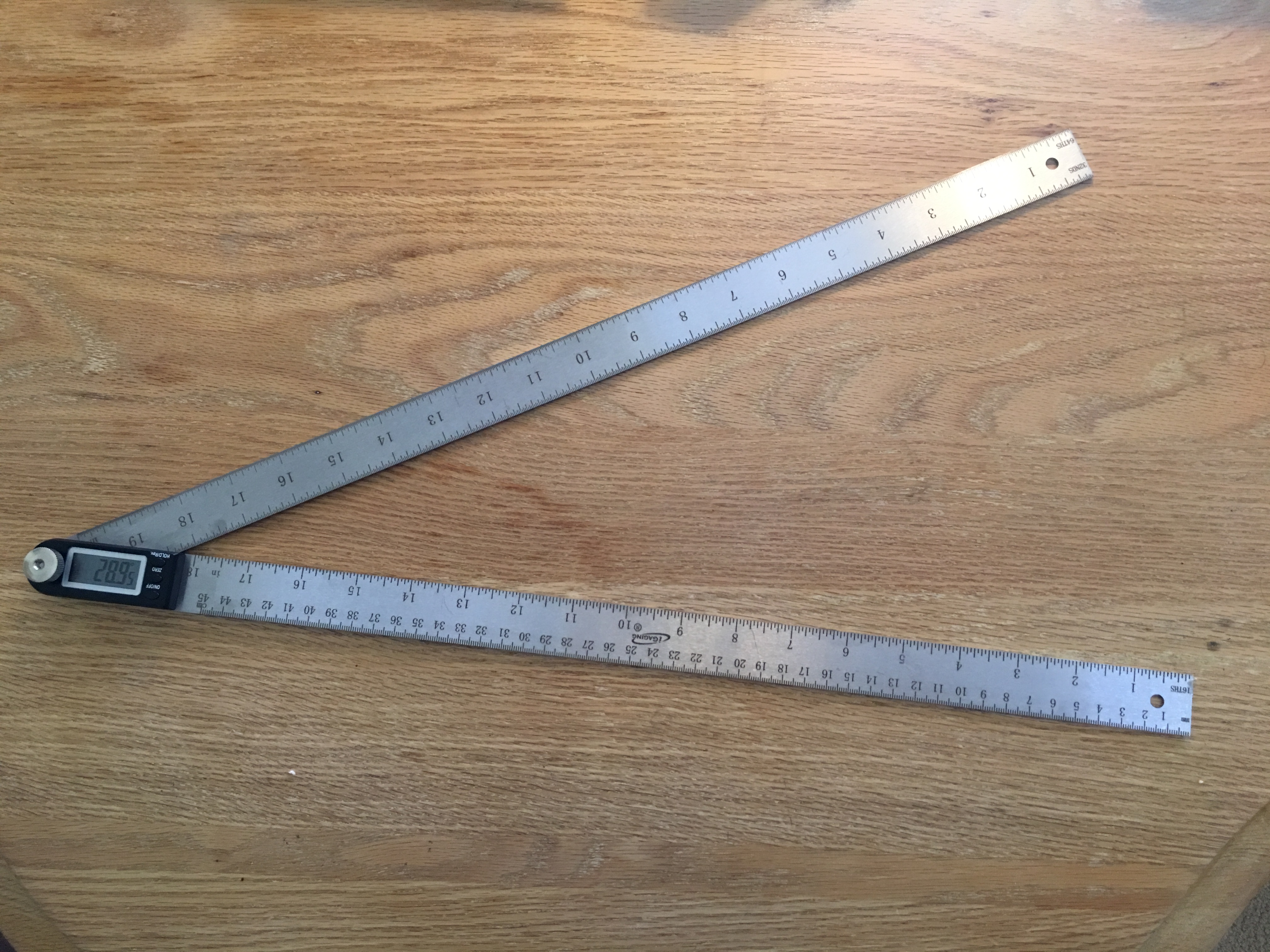 iGaging 18" Large Electronic Angle Gauge Ruler