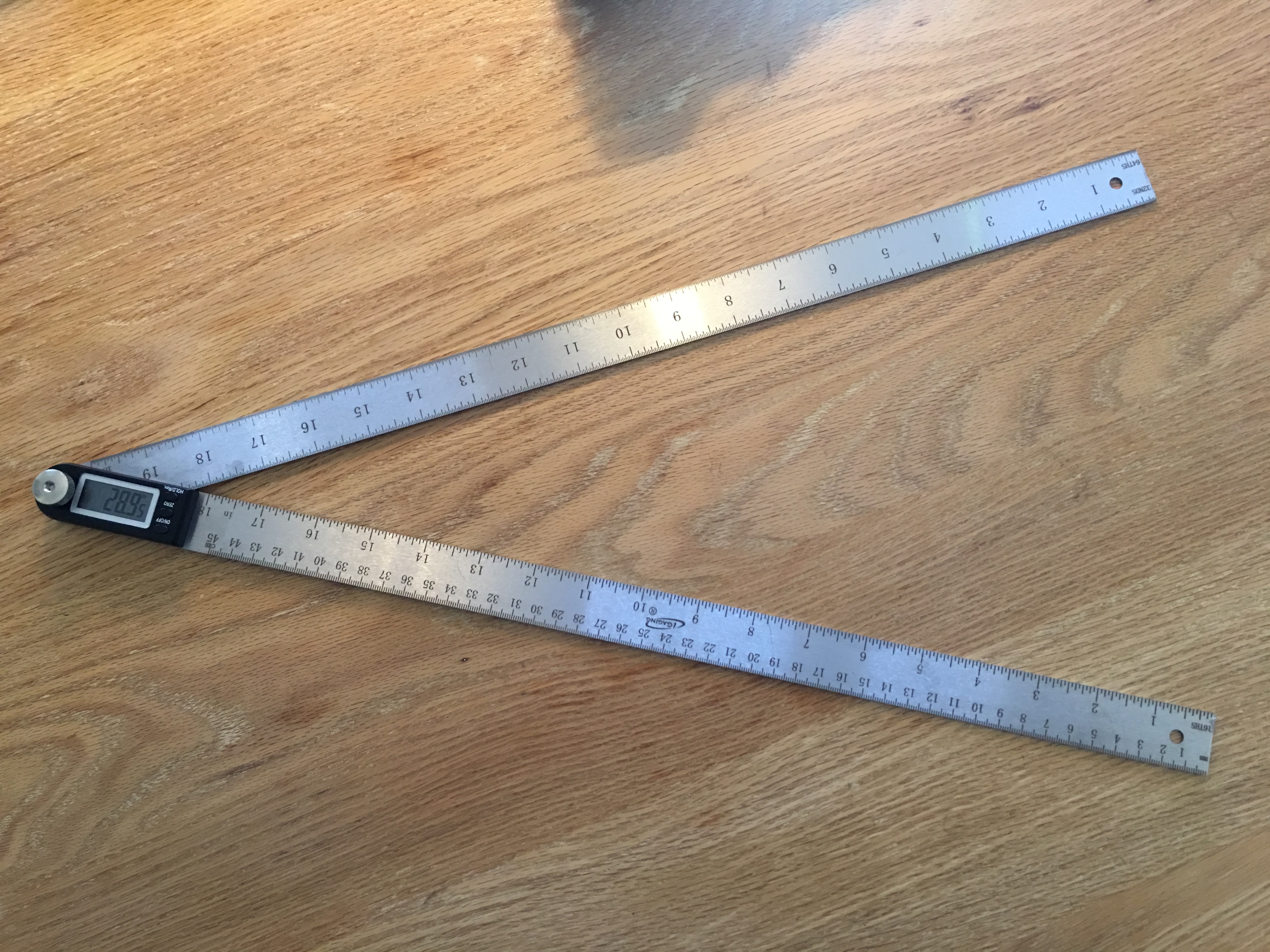 iGaging 18" Large Electronic Angle Gauge Ruler