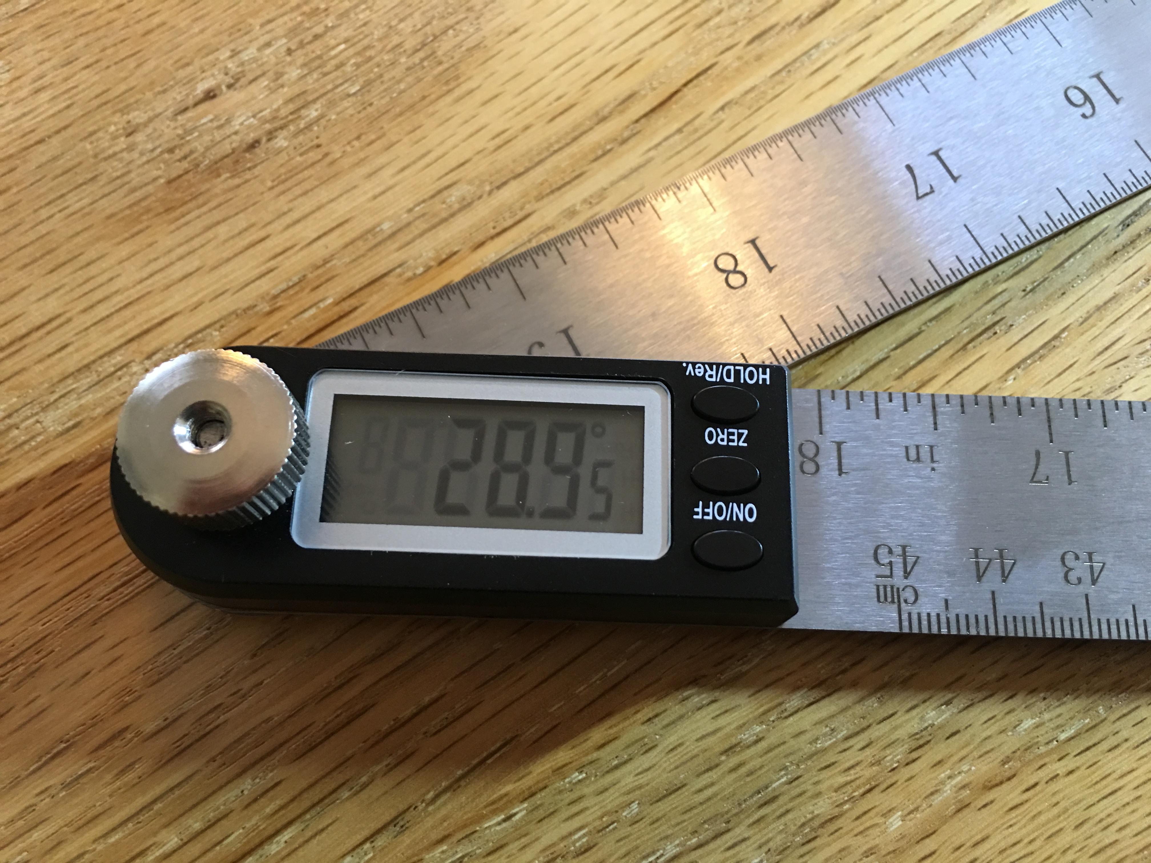 iGaging 12" Large Electronic Angle Gauge Ruler