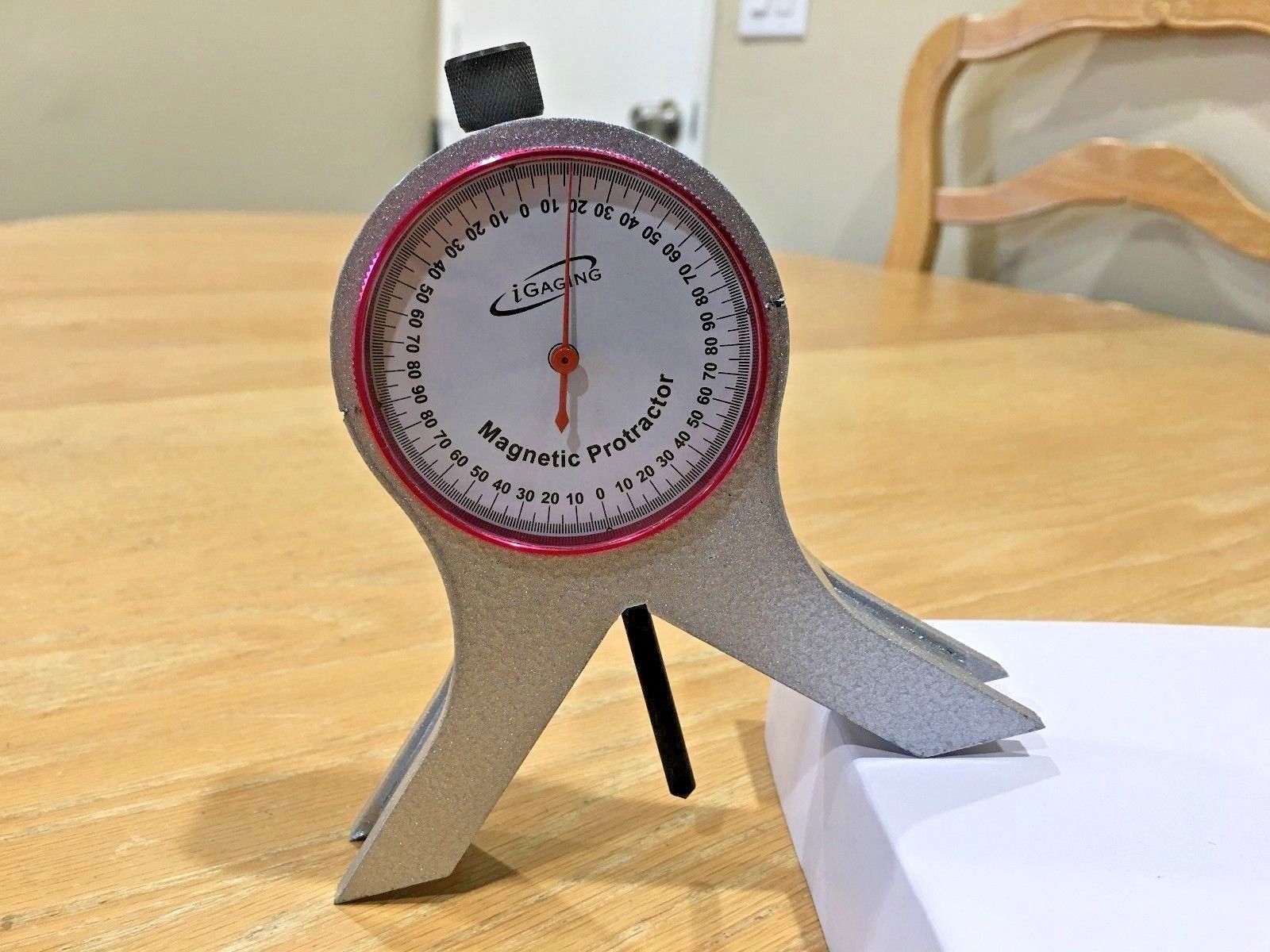 iGAGING Magnetic Dial Protractor with Punch