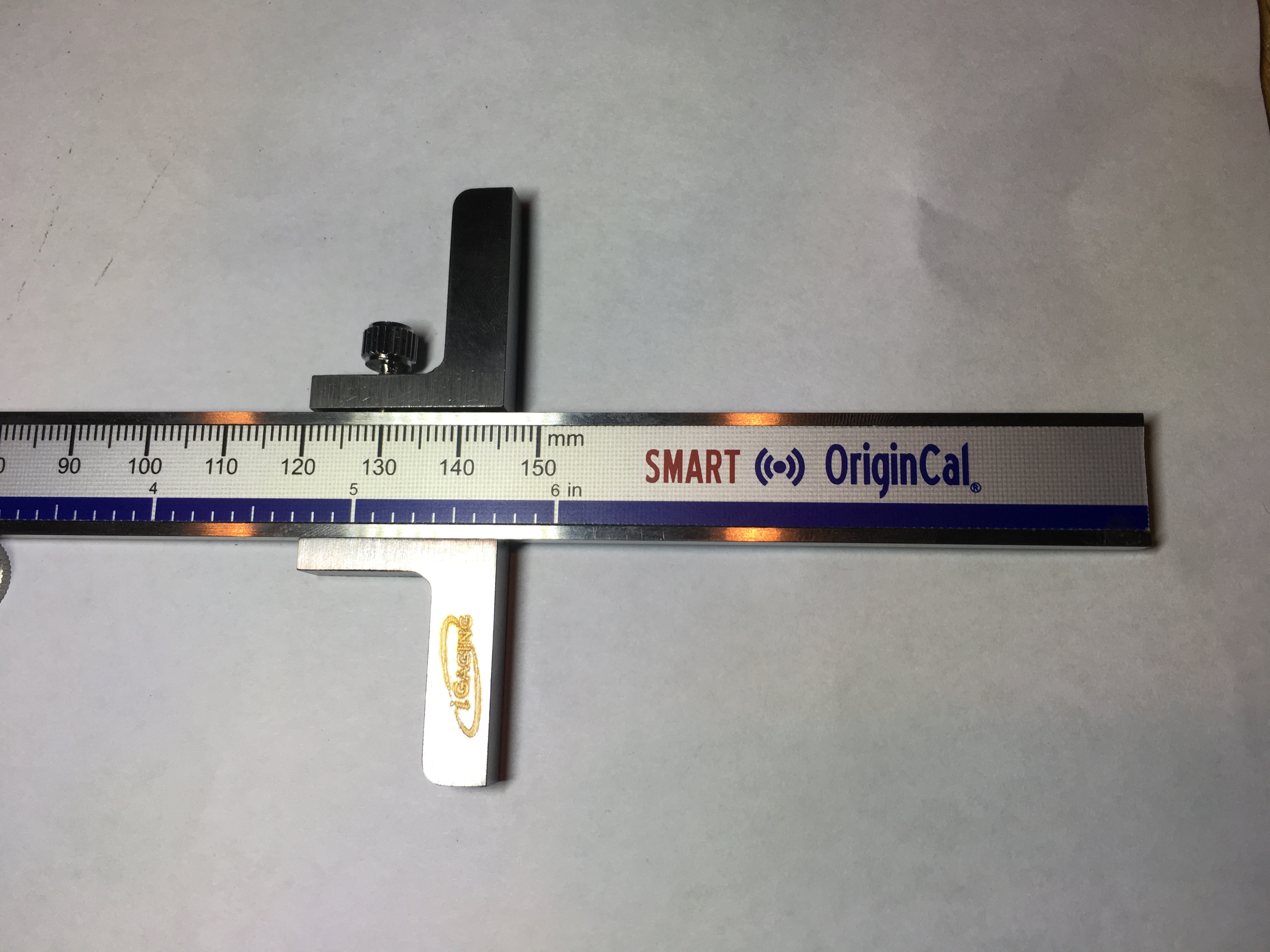 iGaging 100D68 Caliper Depth Base TBar Attachment for Dial Digital