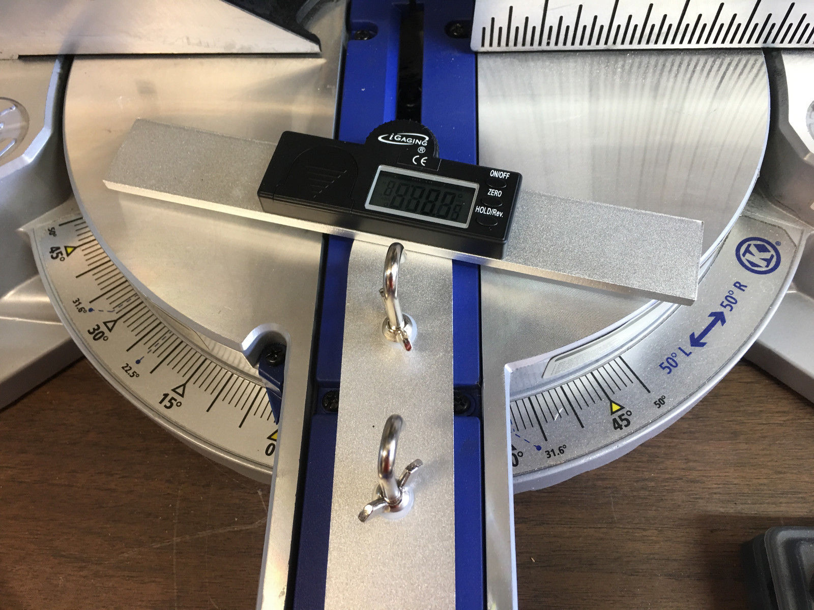 iGaging Digimit Digital Miter Saw Gauge (35508) Ideaengineering.us