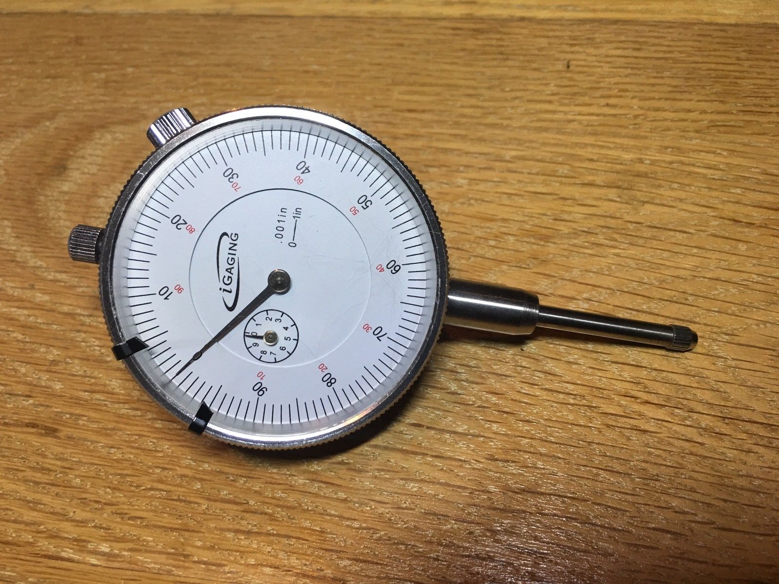 iGaging Dial Test Indicator Gauge with 1" Travel and Accuracy to .001" per 1"
