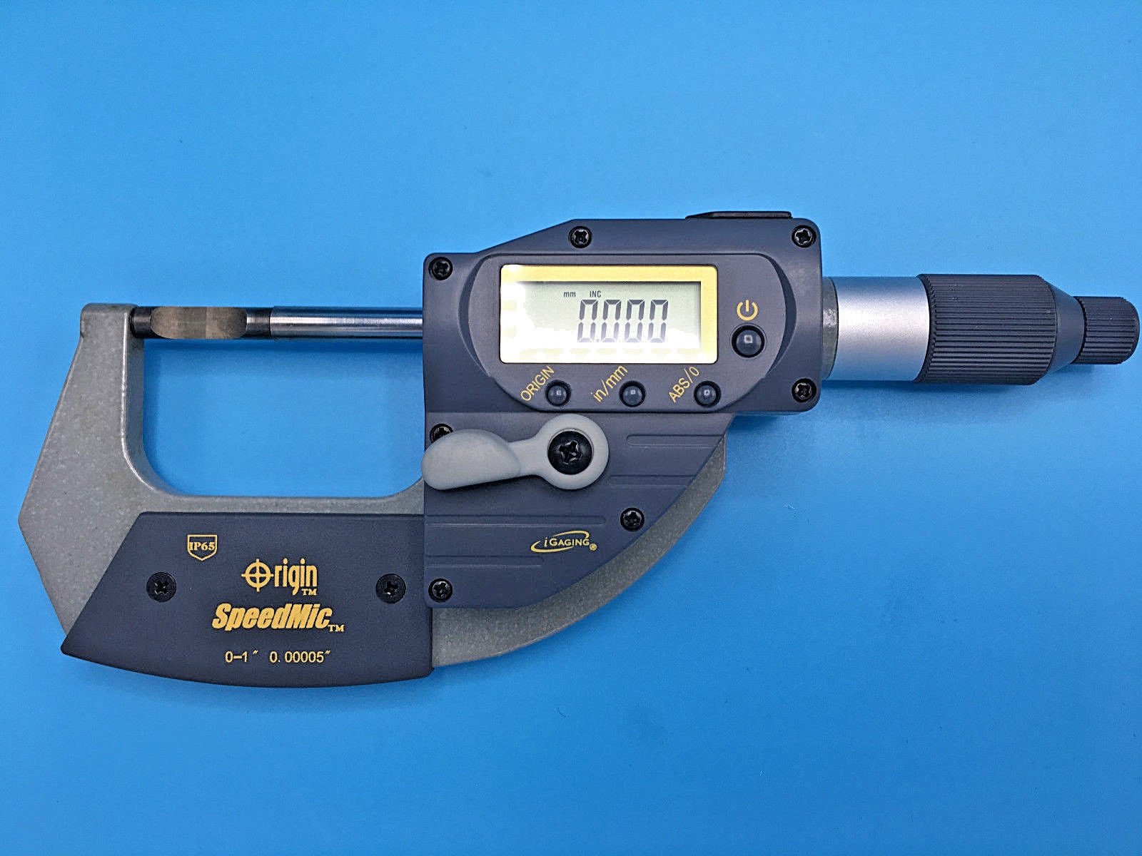 iGAGING 35-070-B02 Blade Micrometer Digital Quick Absolute Origin SpeedMic 1-2"
