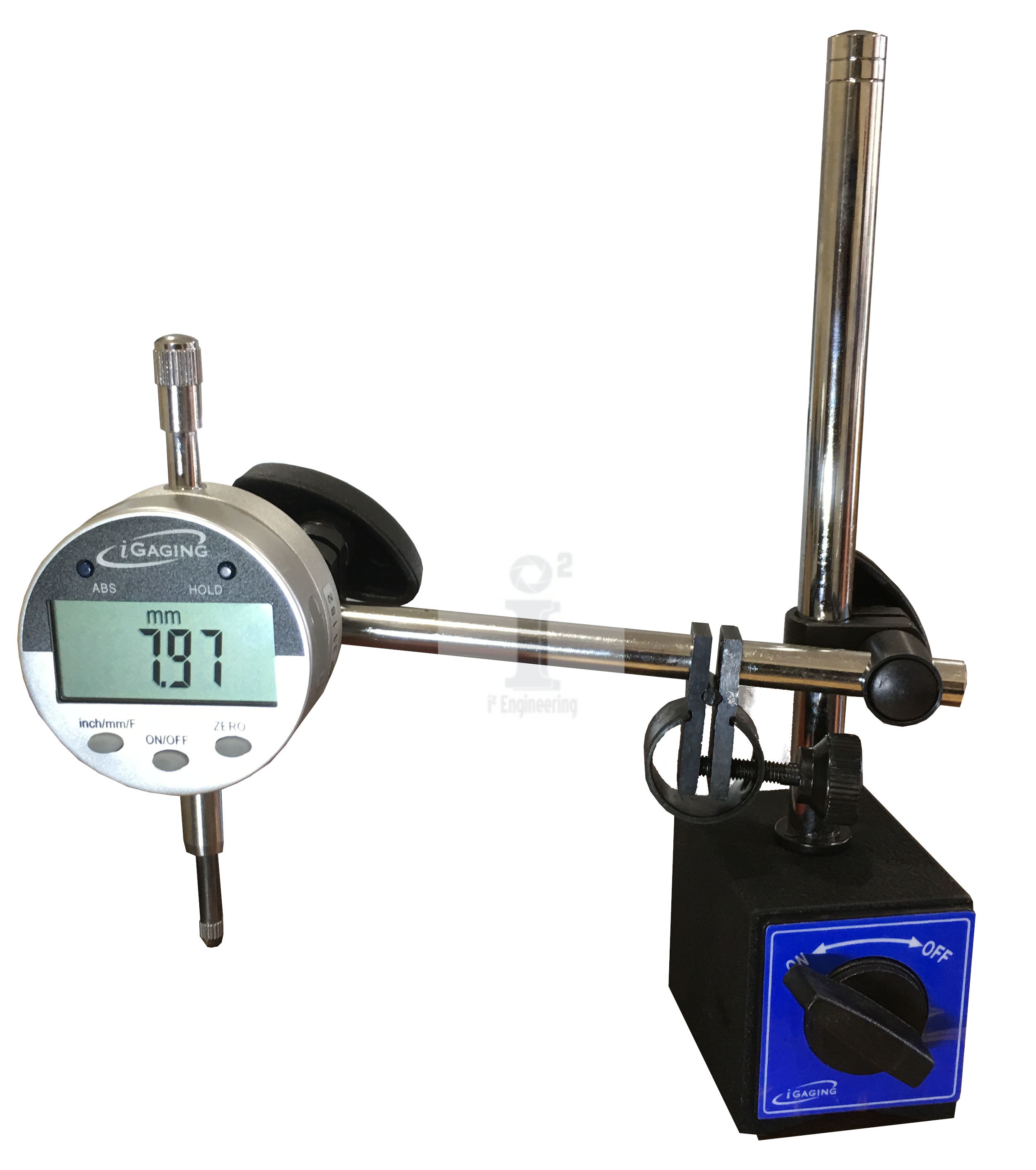 iGaging 35-510 Digital Indicator & 80 lb. Magnetic Base