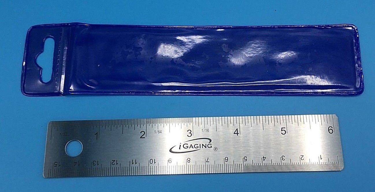 iGAGING 6" Flexible Stainless Standard and Metric Ruler with cork backing.