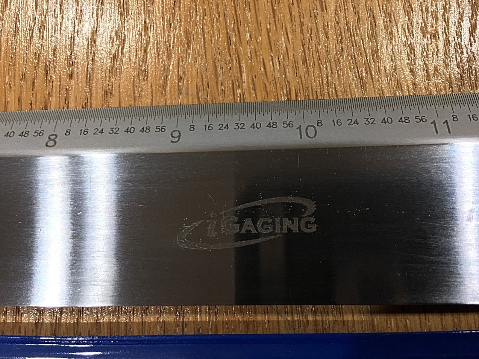 36" iGaging Precision Straight Edge with Ruler