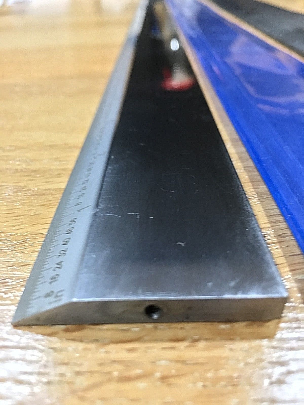 36" iGaging Precision Straight Edge with Ruler