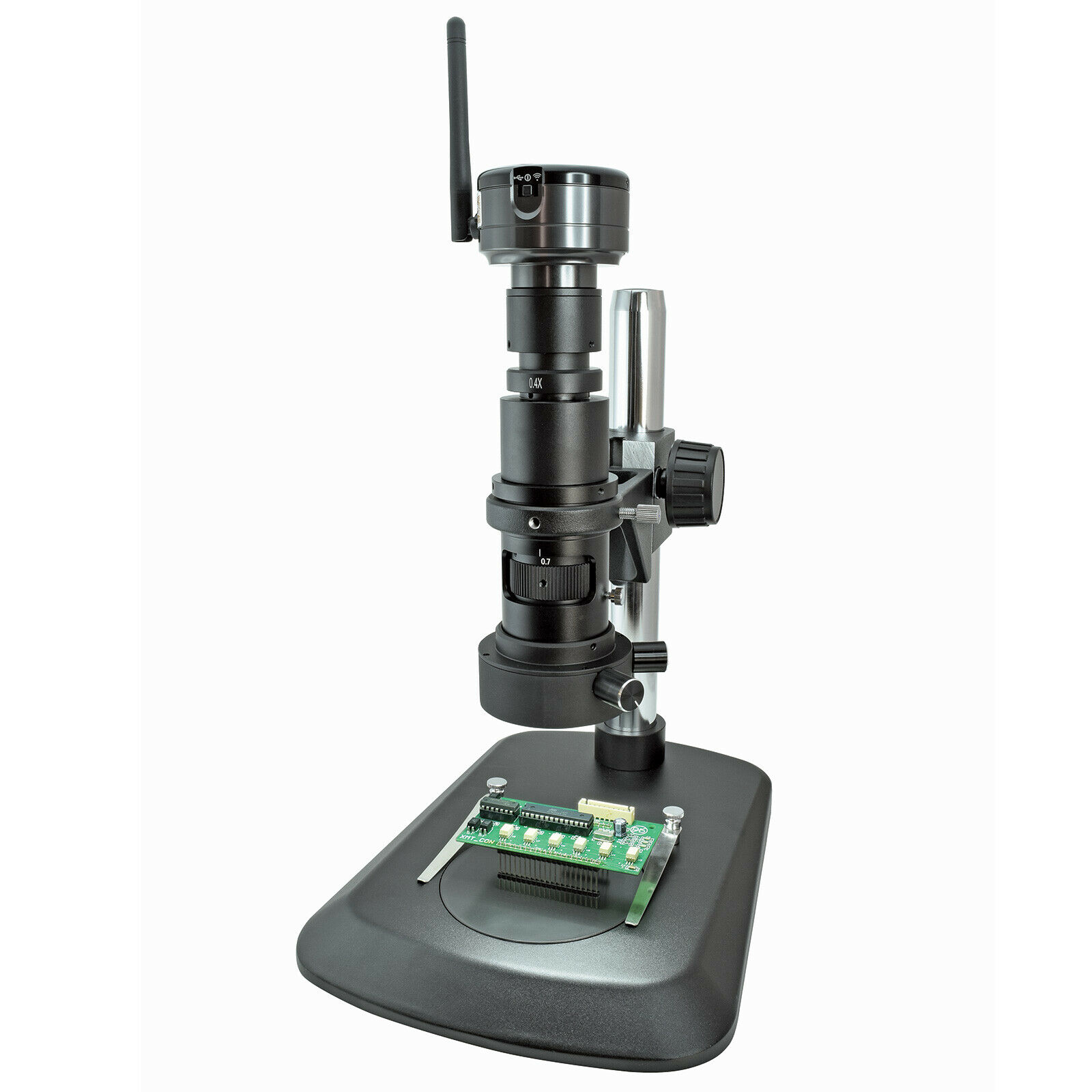 400X Measuring Digital Microscope, Self-Broadcast Wifi, Large Aperture Lens