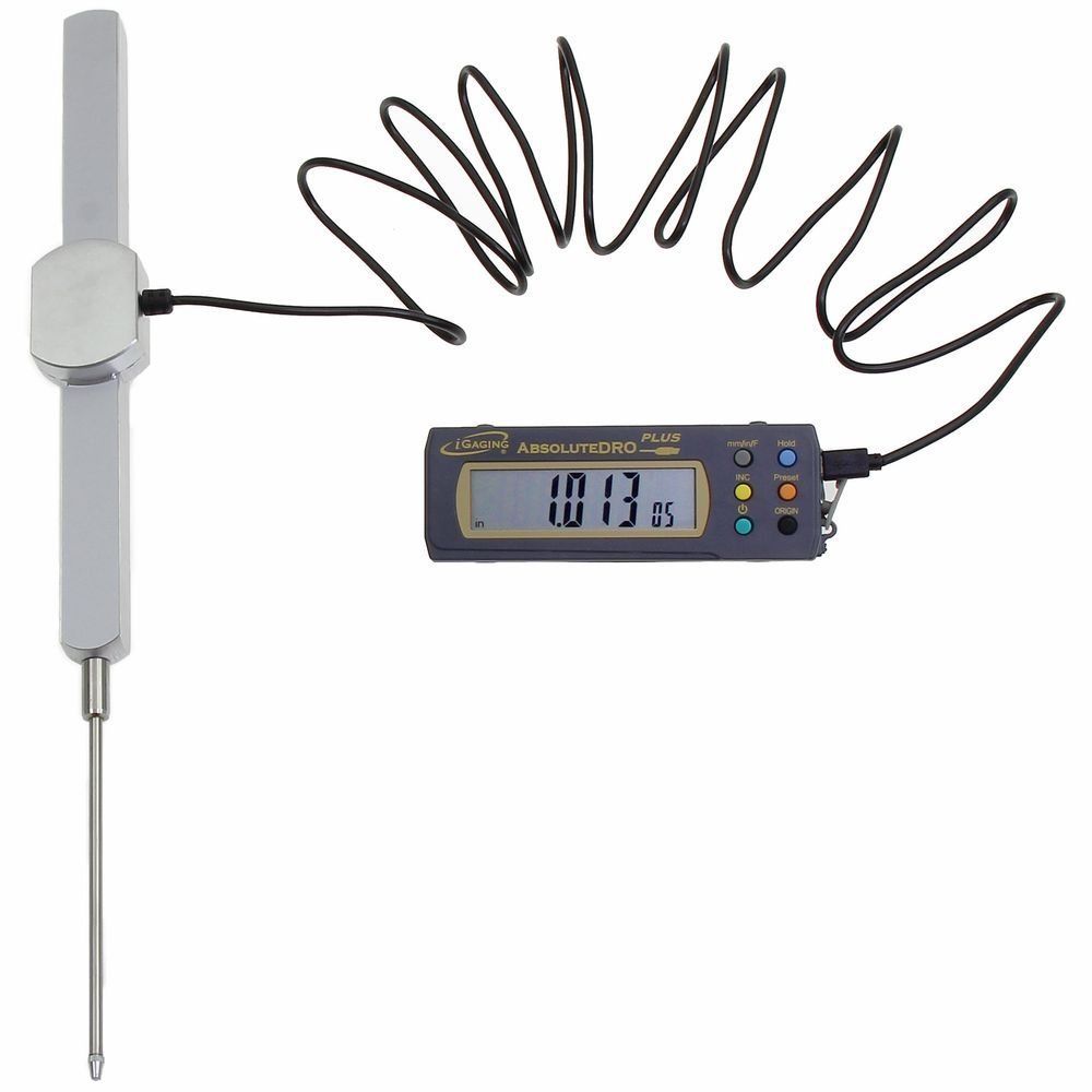 iGaging ABSOLUTE Indicator 4"/0.00005" Inch/Metric IP65 with Remote Readout