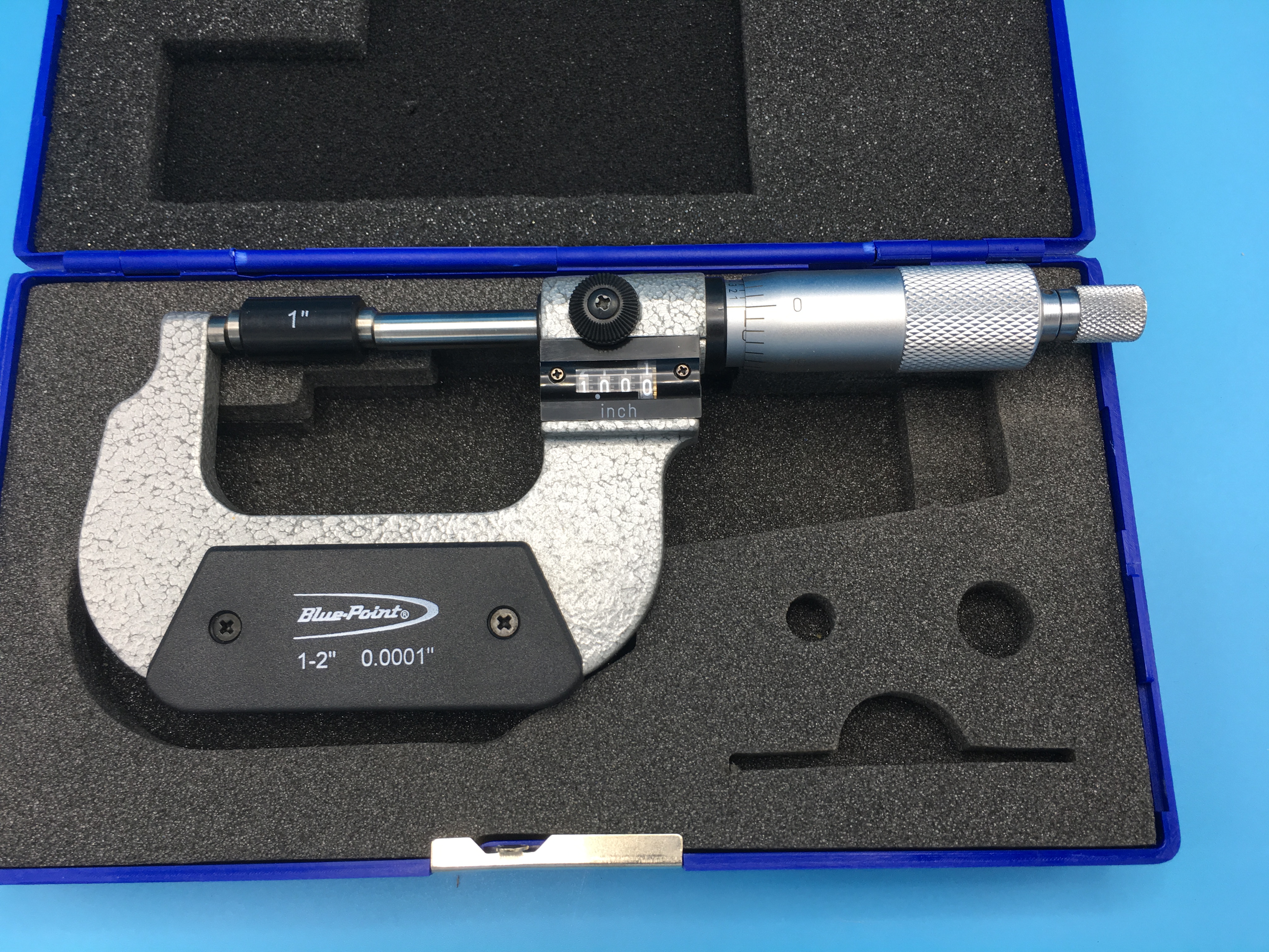 USED Micrometer, Digital, SAE, 1–2" (Blue-Point®)