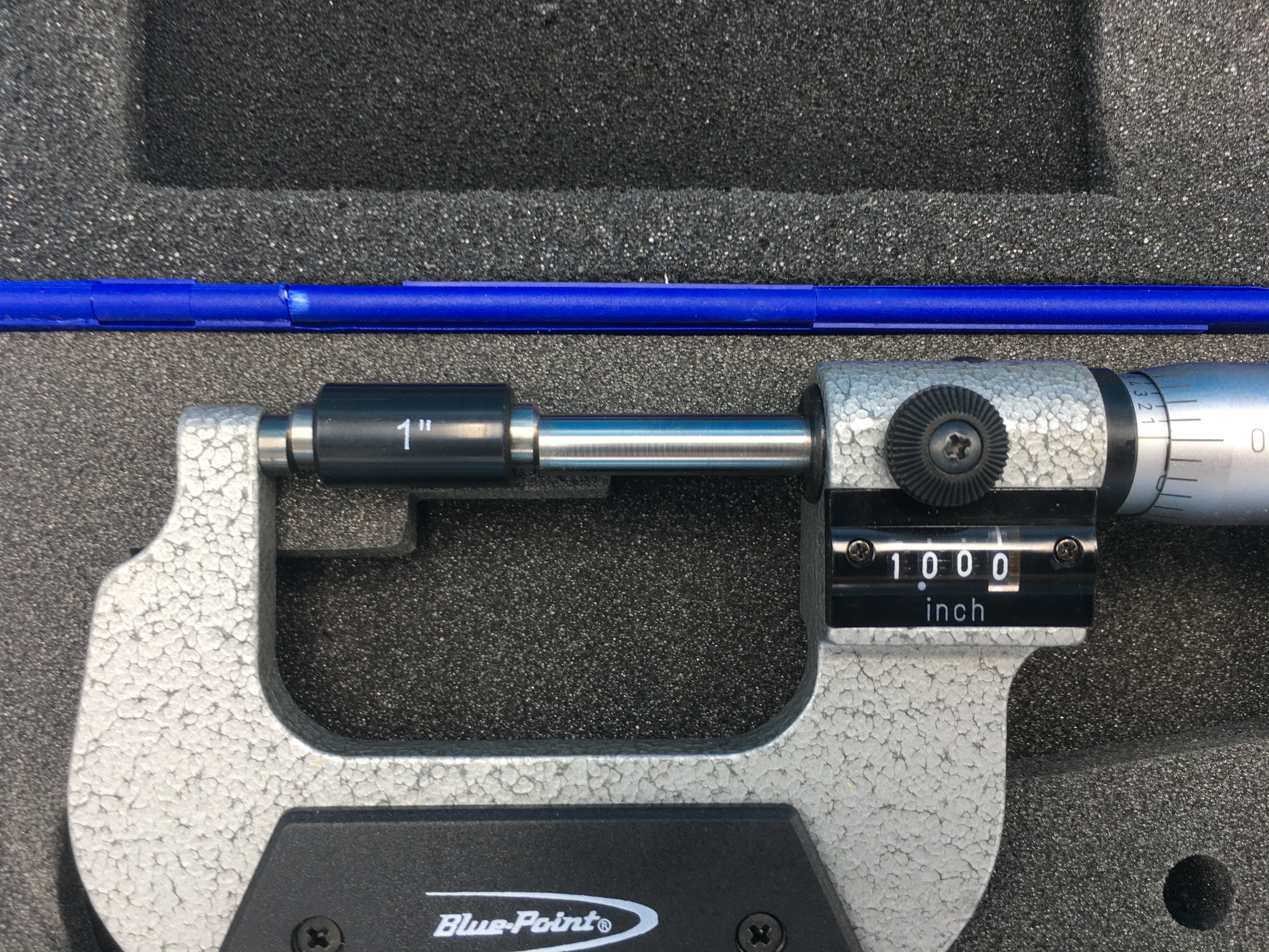 USED Micrometer, Digital, SAE, 1–2" (Blue-Point®)