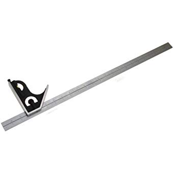 24" / 600mm Combination Square iGaging Premium 2-Piece 4R and Metric