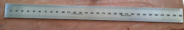 Metric/Imperial 4R Scale Ruler 