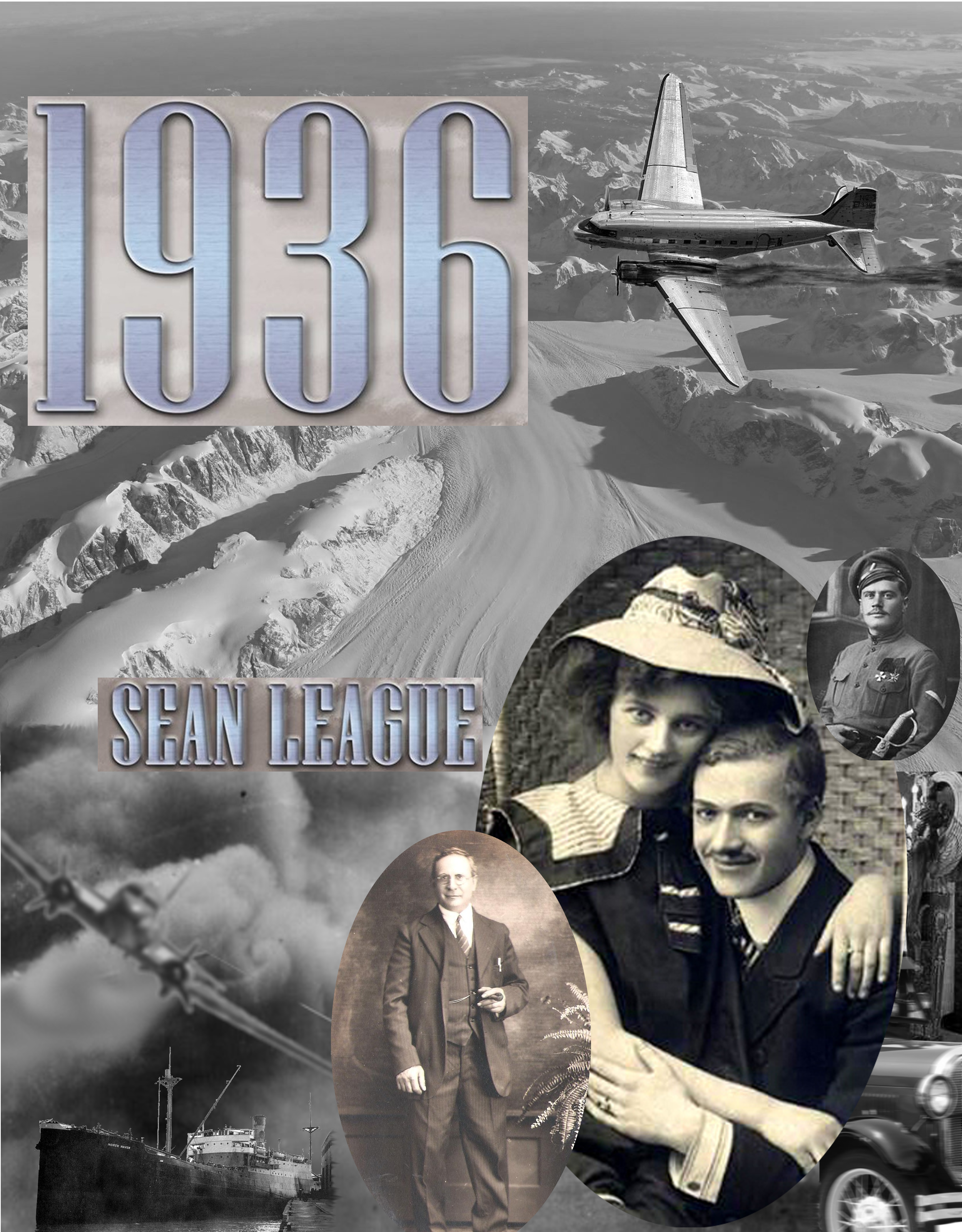 1936, Historical fiction novel by Sean League in Kindle
