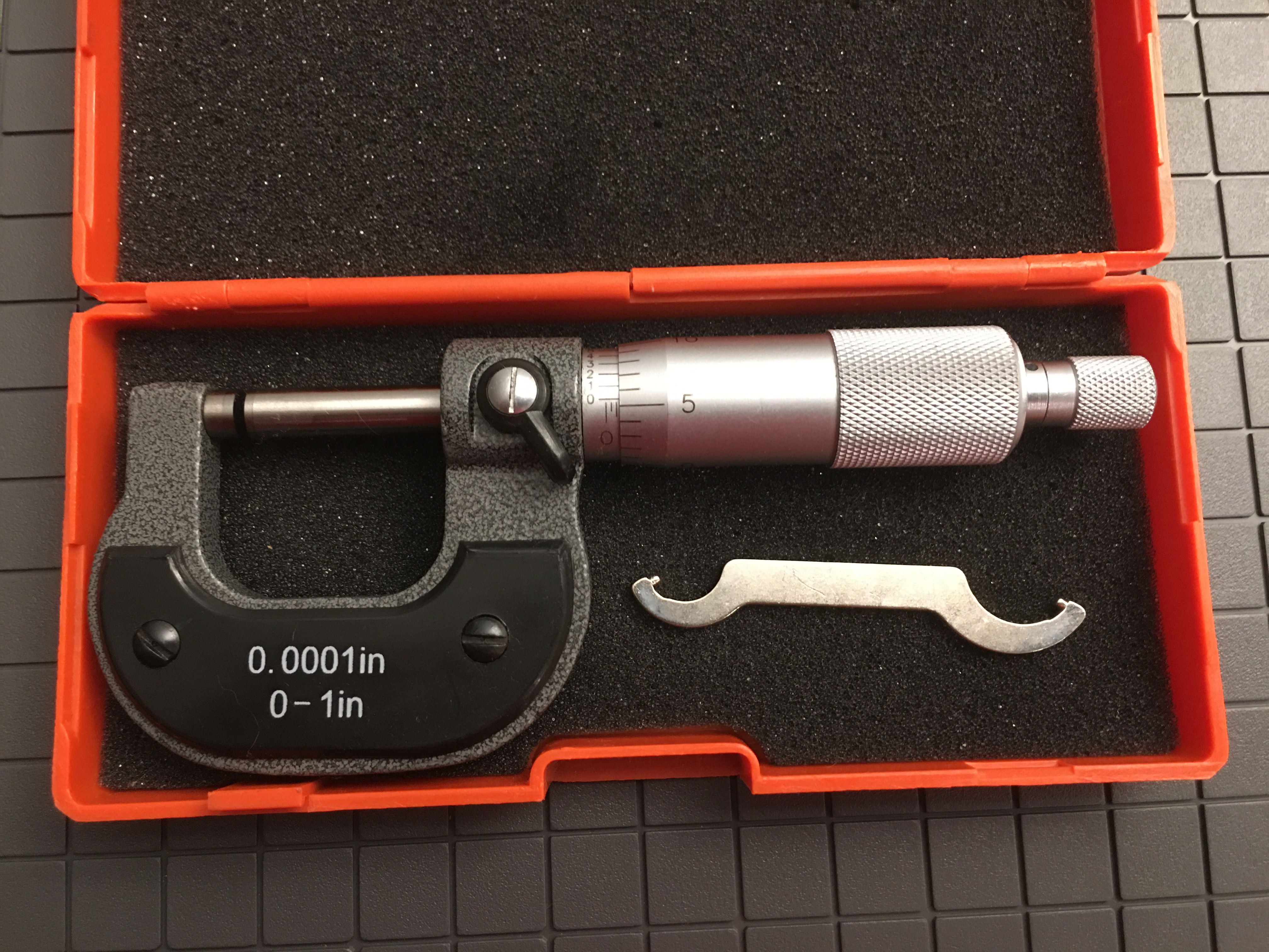 0 to 1inch DIGITAL DIAL MICROMETER tool mic caliper new 