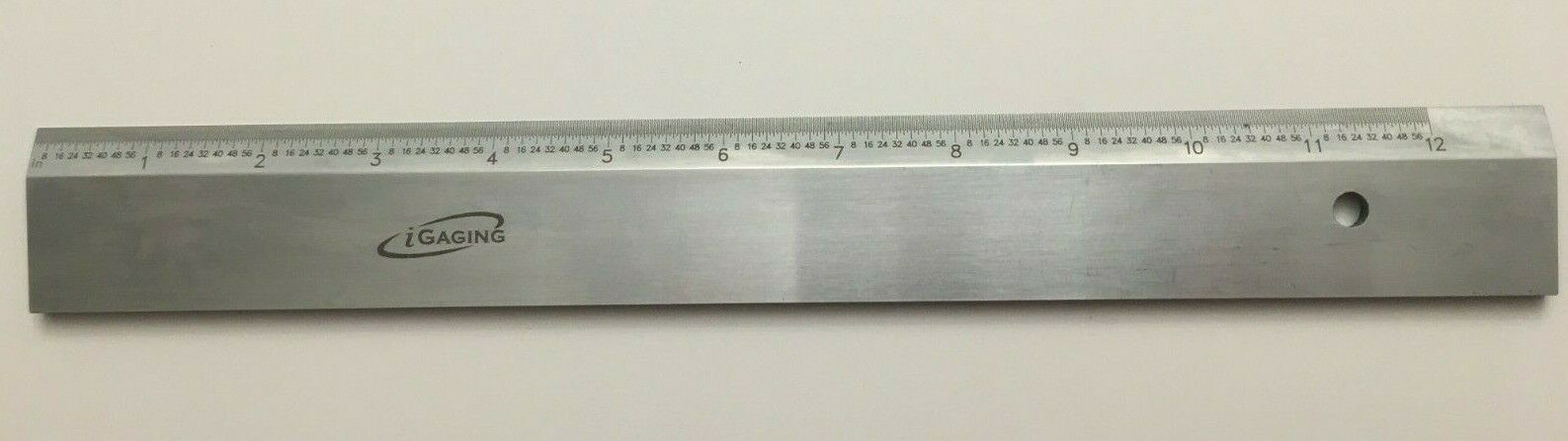 iGaging 600mm straight edge beveled precision ruler hardened steel 