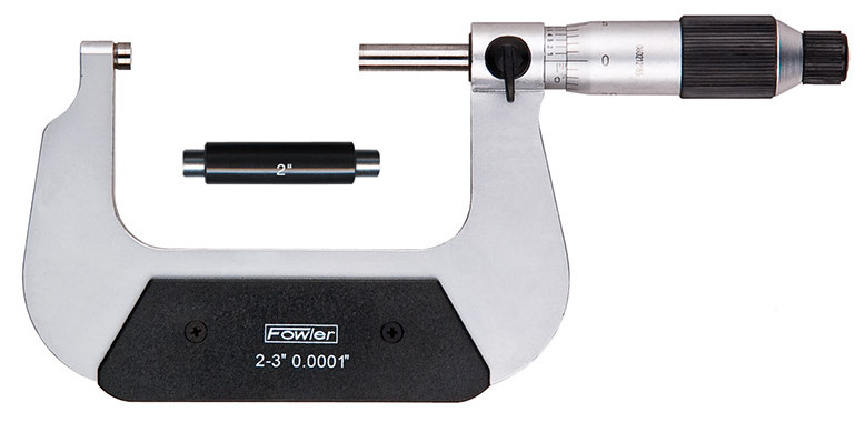 Fowler 2-3" Swiss Style Micrometer 