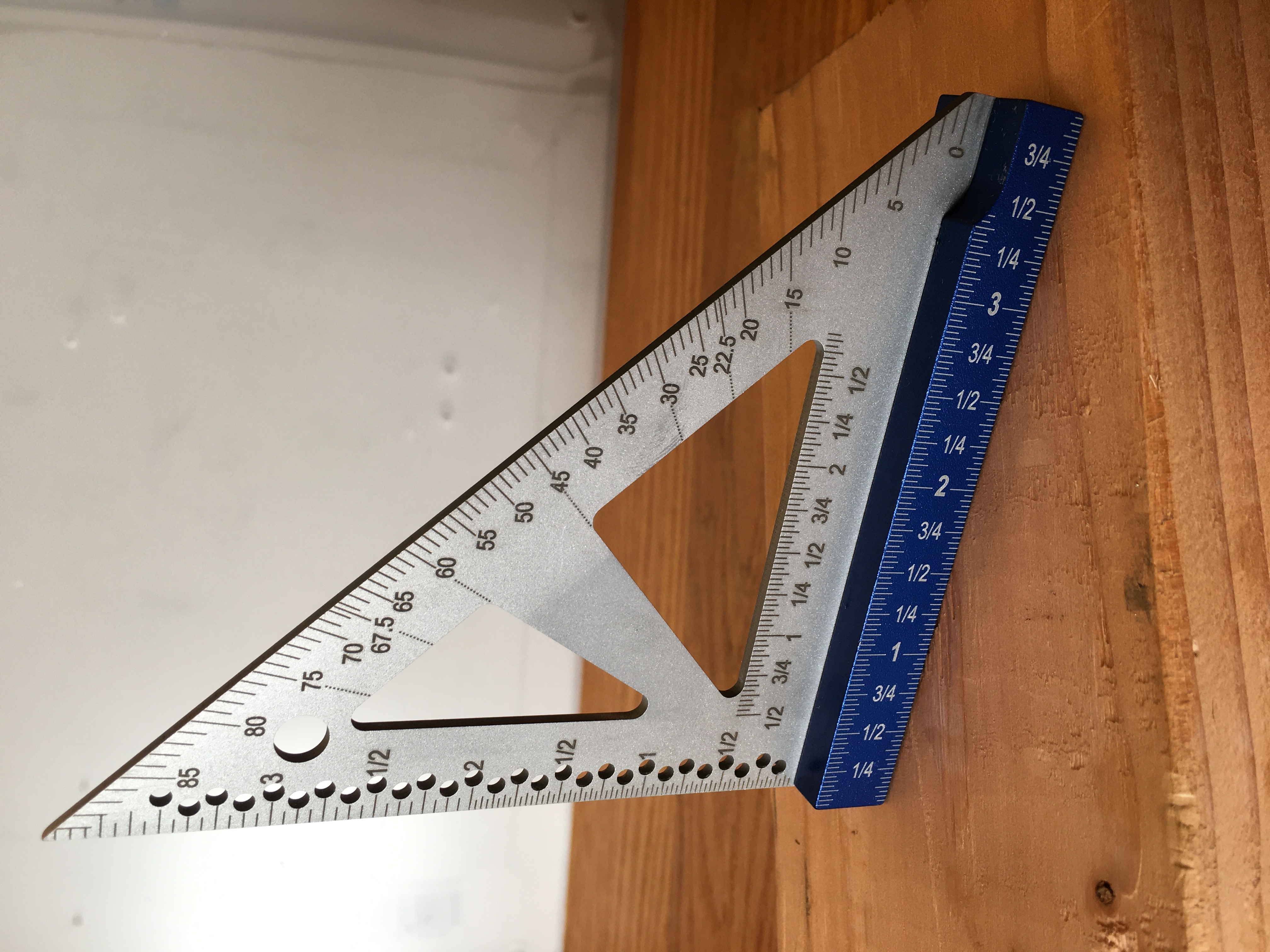 4"  Bench Square Stainless Steel Precision 16th & 32nd Scales
