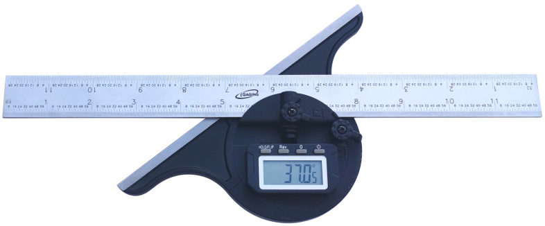 Digital Protractor 2 piece METRIC set 300mm ruler