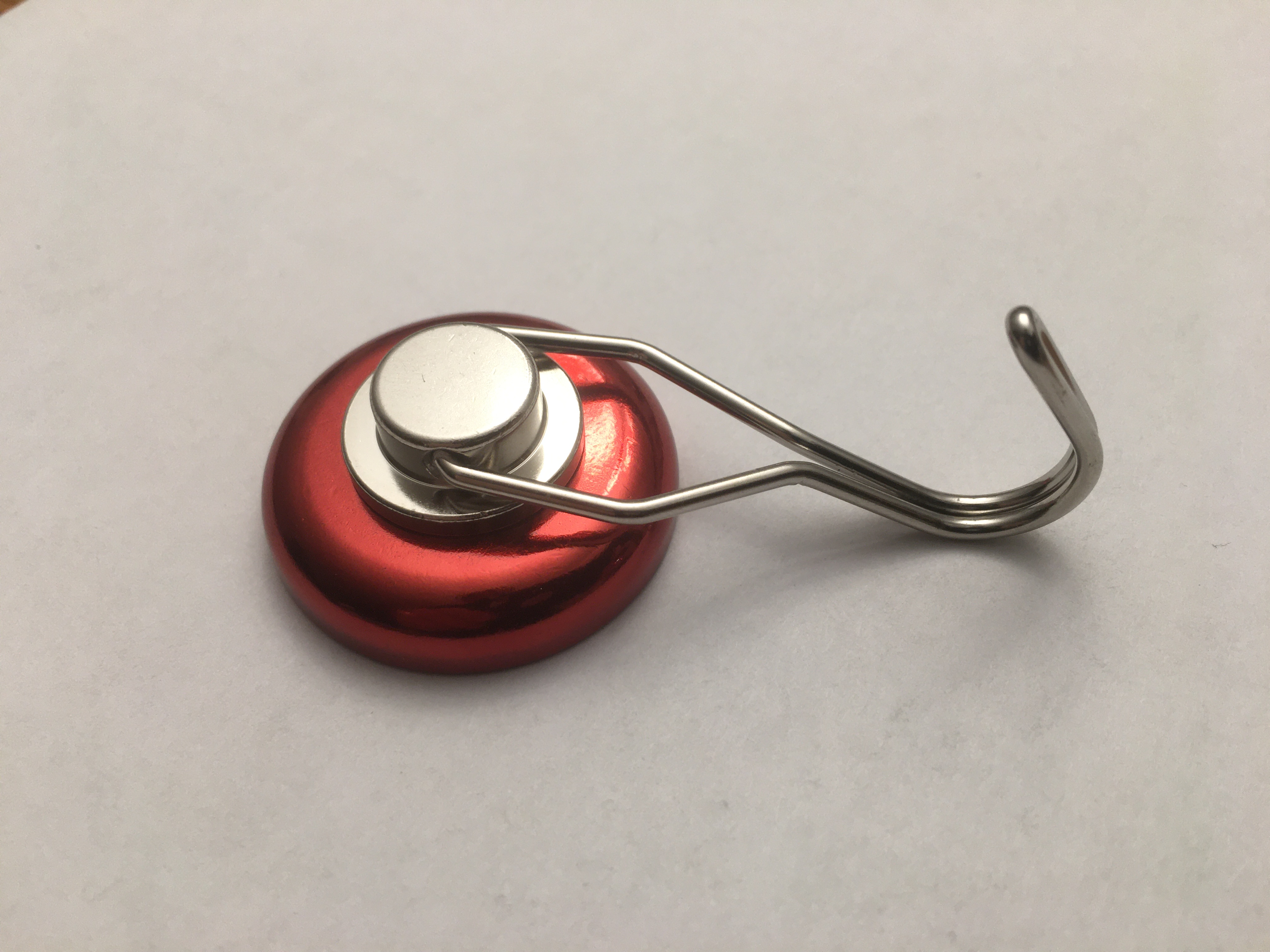 1.4 inch RED Neodymium magnetic hook
